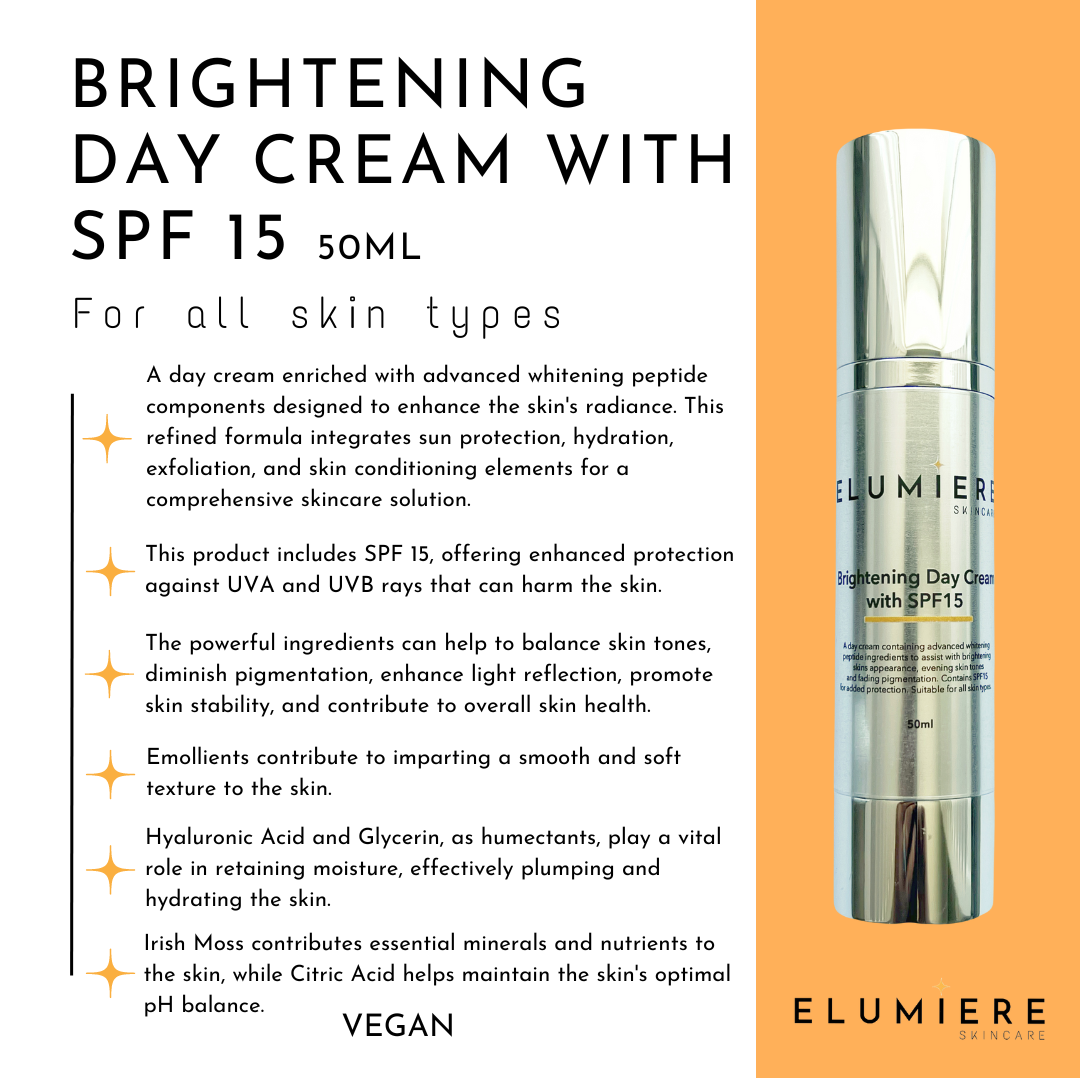 Brightening Day Cream with SPF15 - 50ml