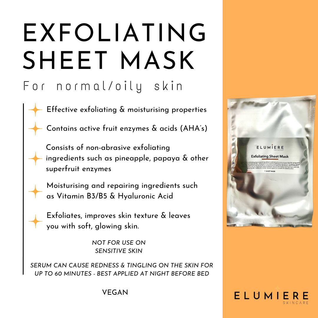 Exfoliating Sheet Mask (1 mask)