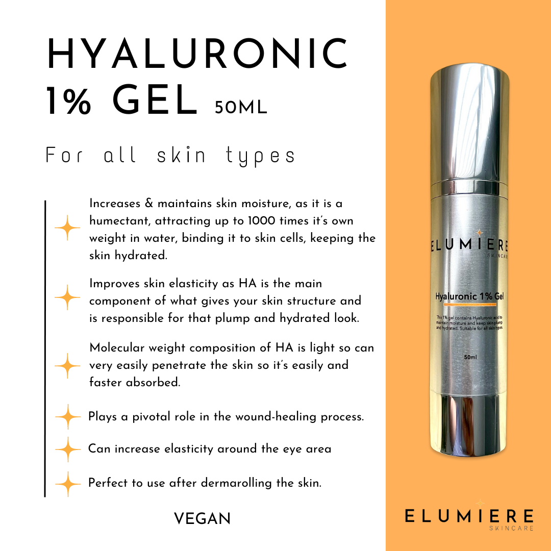 Hyaluronic Acid Gel Serum (1% ) - 50ml
