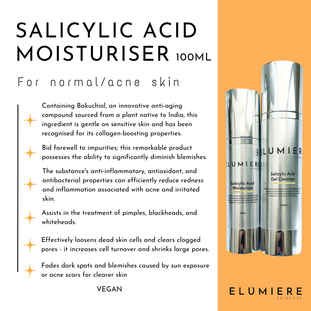 Salicylic Acid Moisturiser (with Bakuchiol) - 50ml