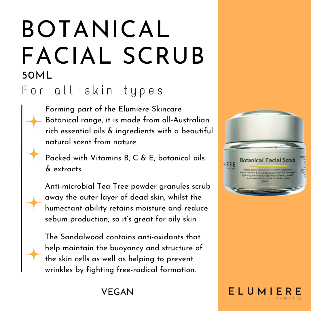 Botanical Facial Scrub - 50ml